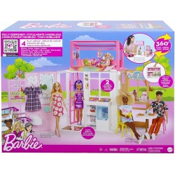 Barbie Casa de 2 pisos con...
