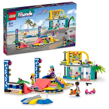LEGO Friends 41751 Parque de Skate edad apartir de 6 años - Tienda juguetes Lego