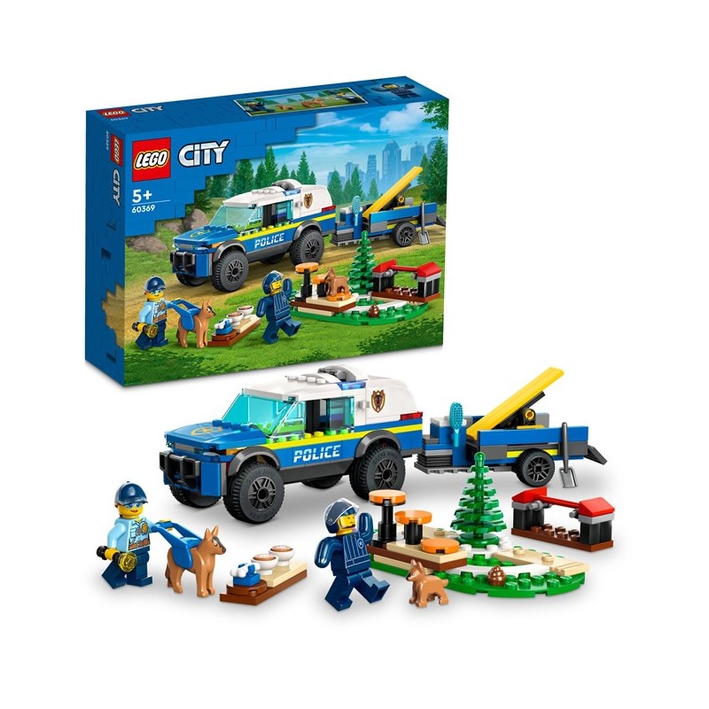 LEGO City Police 60369 Entrenamiento Móvil para Perros Policía edad apartir de 5 años - Tienda juguetes Lego LEGO City Police 60369 Entrenamiento Móvil para Perros Policía edad apartir de 5 años - Tienda juguetes Lego