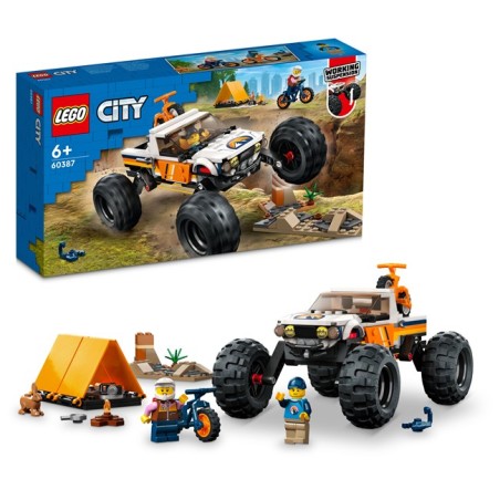 LEGO City Great Vehicles 60387 Todoterreno 4x4 Aventurero edad apartir de 6 años - Tienda juguetes Lego