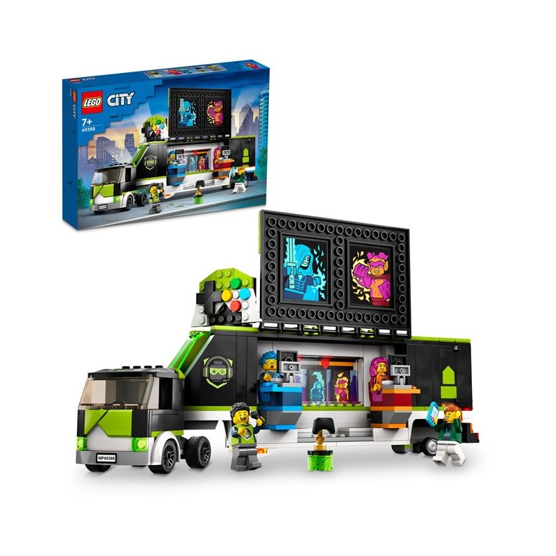 LEGO City Great Vehicles 60388 Camión de Torneo de Videojuegos edad apartir de 7 años - Tienda juguetes Lego
