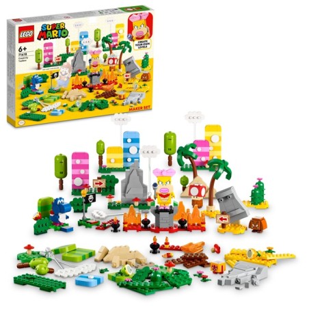 LEGO Super Mario 71418 Set de Creación: Caja de herramientas creativas edad apartir de 6 años - Tienda juguetes Lego