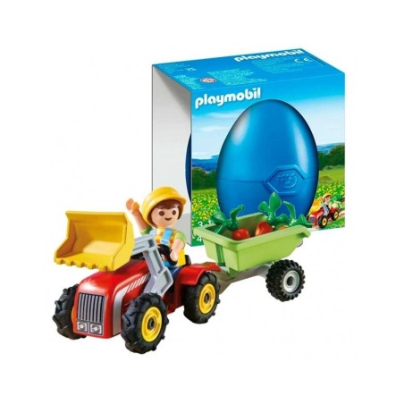 Playmobil 4943 Niño con Tractor Playmobil Campo - Tienda juguetes