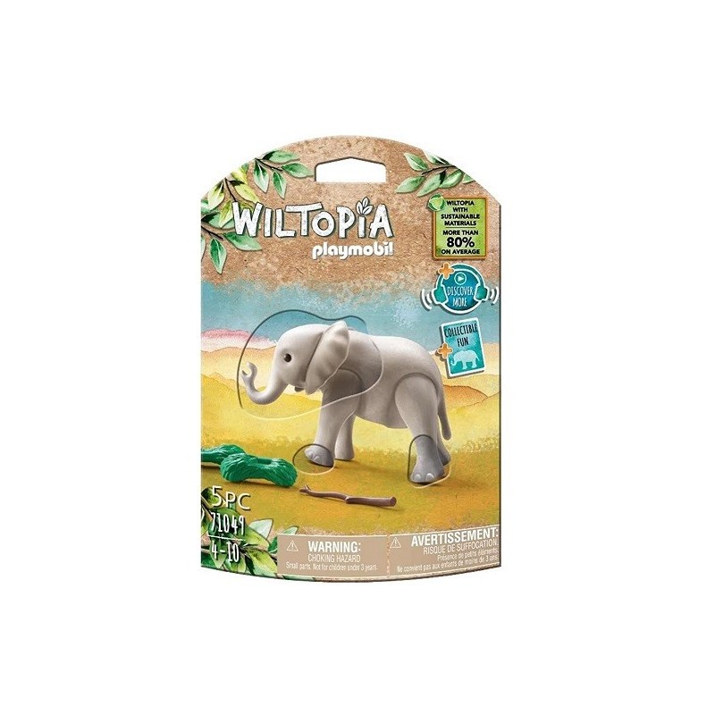 Playmobil 71049 Wiltopia - Elefante Joven Playmobil Africa - Tienda juguetes Playmobil 71049 Wiltopia - Elefante Joven Playmobil Africa - Tienda juguetes