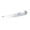 Beurer FT09 Termómetro Digital y Corporal, Resistente al Agua, pantalla LCD con rango de medición +/- 0.1 ºC, señal acústica