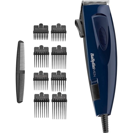 BaByliss E695E Maquina de Cortar el Pelo con Cable, Cuchillas Profesionales de 45 mm de Acero Inoxidable