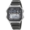 Reloj Casio AE-1300WH-8AV digital hombre correa caucho negra caja plateada