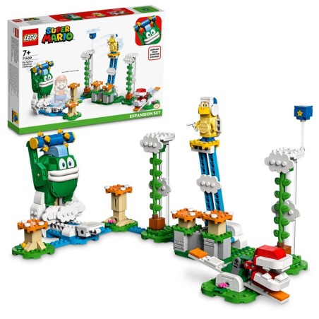 LEGO Super Mario 71409 Set de Expansión: Desafío en las nubes del Gran Spike edad apartir de 7 años, contiene 540 piezas - jugue