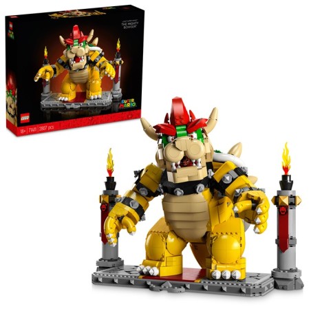 LEGO Super Mario 71411 El Poderoso Bowser edad apartir de 18 años, contiene 2807 piezas - juguetería LEGO.