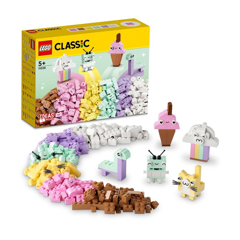 LEGO Classic 11028 Diversión Creativa: Pastel edad apartir de 5 años, contiene 333 piezas - juguetería LEGO. LEGO Classic 11028 Diversión Creativa: Pastel edad apartir de 5 años, contiene 333 piezas - juguetería LEGO.