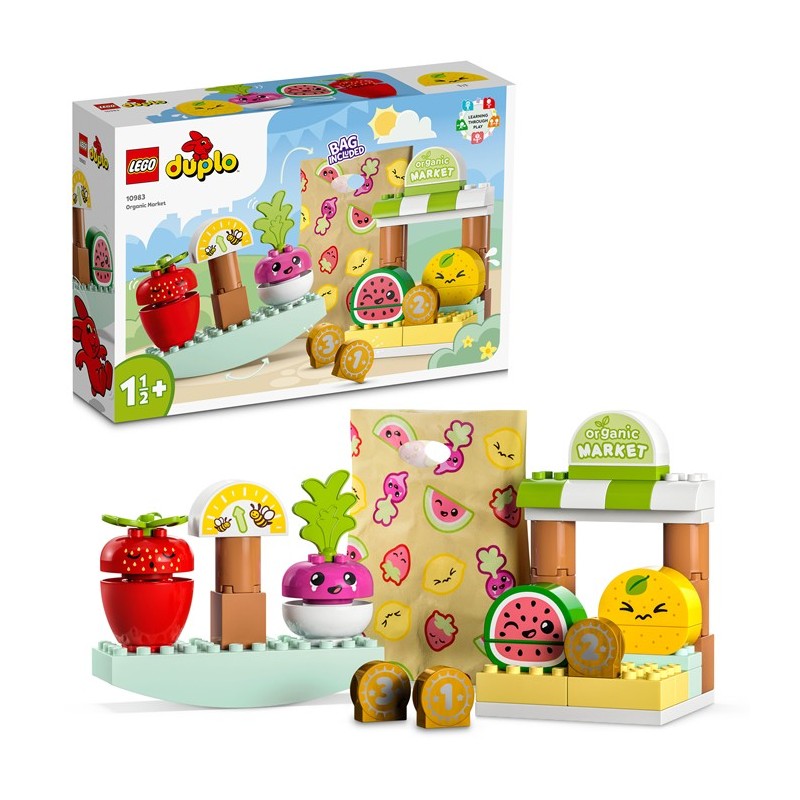 LEGO DUPLO Creative Play 10983 Mercado Orgánico edad apartir de 1 años, contiene 40 piezas - juguetería LEGO. LEGO DUPLO Creative Play 10983 Mercado Orgánico edad apartir de 1 años, contiene 40 piezas - juguetería LEGO.