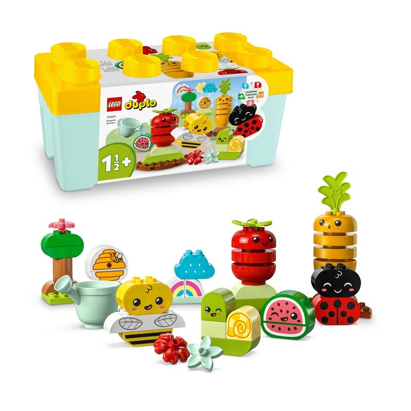 LEGO DUPLO Creative Play 10984 Huerto Orgánico edad apartir de 1 años, contiene 43 piezas - juguetería LEGO. LEGO DUPLO Creative Play 10984 Huerto Orgánico edad apartir de 1 años, contiene 43 piezas - juguetería LEGO.