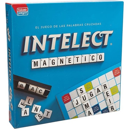 Juego de mesa Intelect magnético de falomir - el juego de las palabras cruzadas