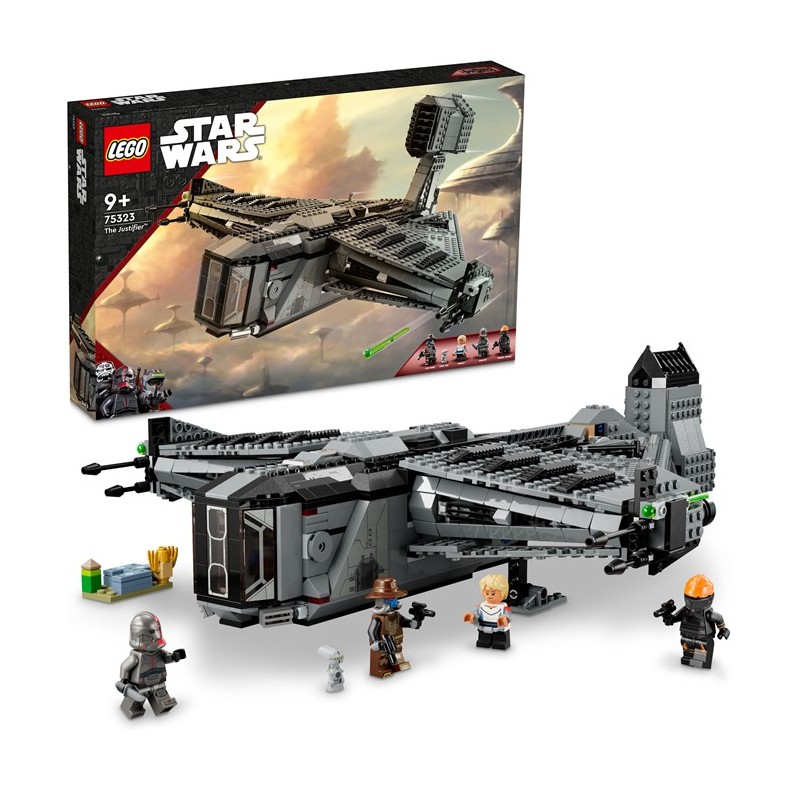 LEGO Star Wars 75323 The Justifier edad apartir de 9 años contiene 1022 piezas - Tienda juguetes LEGO Star Wars 75323 The Justifier edad apartir de 9 años contiene 1022 piezas - Tienda juguetes