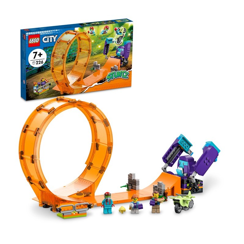 LEGO City Stunt 60338 Rizo Acrobático: Chimpancé Devastador edad apartir de 7 años contiene 226 piezas - Tienda juguetes LEGO City Stunt 60338 Rizo Acrobático: Chimpancé Devastador edad apartir de 7 años contiene 226 piezas - Tienda juguetes