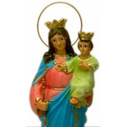 Figura Virgen María Auxiliadora 25cm