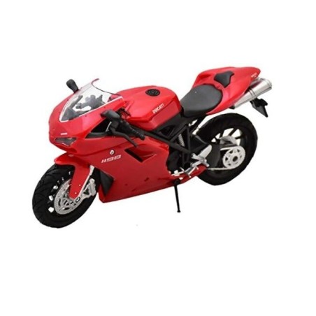 Moto juguete Ducati 1198 escala 1:12 NewRay longitud aproximada 16cm