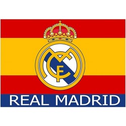 Real Madrid Bandera fondo...