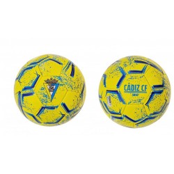Balón Cádiz Club de Fútbol talla 5 tamaño grande similar al reglamentario producto oficial