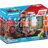 Playmobil 71256 Starter Pack Stuntshow Moto con pared edad apartir de 3 años. - Tienda de juguetes online.