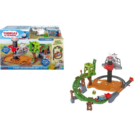Tren circuito Aventuras Safari Tigre Thomas y sus amigos Fisher Price