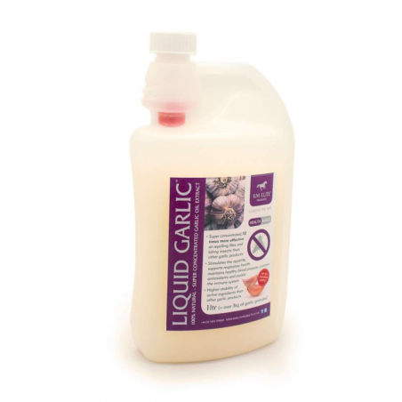 Liquid Garlic 1L Fuente natural de ajo líquido, alternativa natural frente a moscas y con efectos beneficiosos para la salud gen
