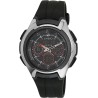 Reloj Casio caballero analógico y digital AQ-163W-1B2 correa caucho negra esfera oscura