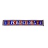 Bufanda Fútbol Club Barcelona tamaño 140x20cm franjas verticales franja Senyera producto oficial
