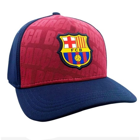 Gorra Fútbol Club Barcelona adulto escudo bordado ajustable producto oficial