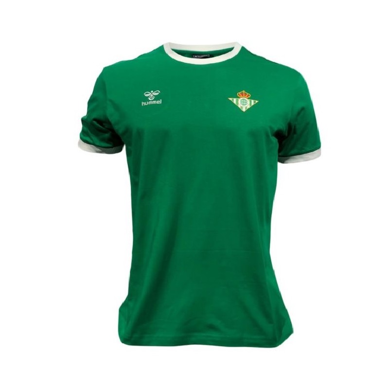Real Betis Balompié camiseta adulto Hummel algodón verde producto oficial