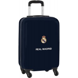 Real Madrid Maleta Trolley Cabina 20" Cierre de seguridad Medidas 34.5x20x55 cm