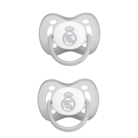 Real Madrid set de 2 chupes con cajita para guardar +6 meses producto oficial
