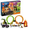 LEGO City Stunt Pista Acrobática con Doble Rizo 60339 - Edad a partir de 7+ años, contiene 598 piezas.