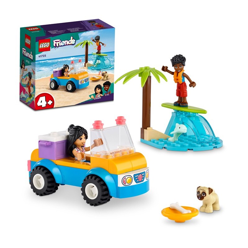 LEGO Friends Divertido Buggy Playero 41725 - Edad a partir de 4+ años, contiene 61 piezas. LEGO Friends Divertido Buggy Playero 41725 - Edad a partir de 4+ años, contiene 61 piezas.