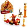 LEGO NINJAGO Kai Dragon Power: Tornado Spinjitzu 71777 - Edad a partir de 6+ años, contiene 72 piezas.