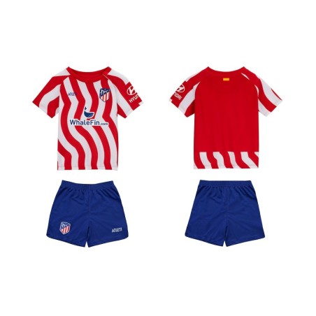 Equipación Atlético de Madrid camiseta y pantalón para bebés producto oficial