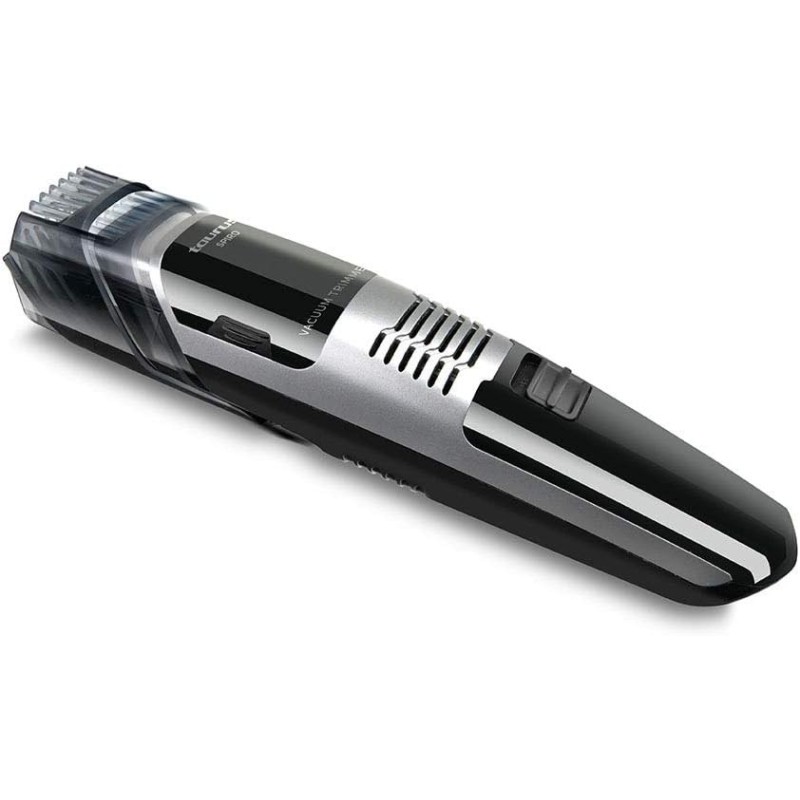 Taurus Spiro - Barbero con aspirador, recorta tu barba sin ensuciar, 11 alturas de corte, cuchillas de acero, uso con o sin cabl Taurus Spiro - Barbero con aspirador, recorta tu barba sin ensuciar, 11 alturas de corte, cuchillas de acero, uso con o sin cabl