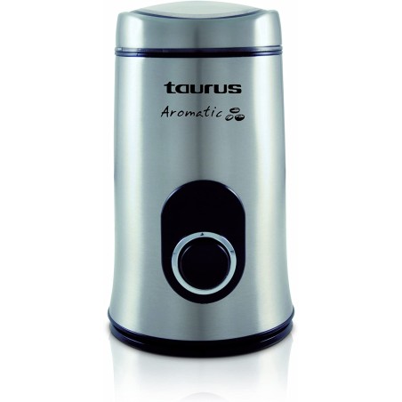 Taurus Molinillo de Café, 150 W, Acero Inoxidable Clase de eficiencia energética A++
