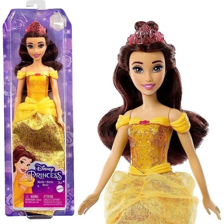 Bella Muñeca princesa película La Bella y la Bestia, juguete +3 años Mattel HLW11