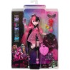 Monster High Draculaura Muñeca articulada con Mascota y Accesorios de Moda Hhk51 Mattel