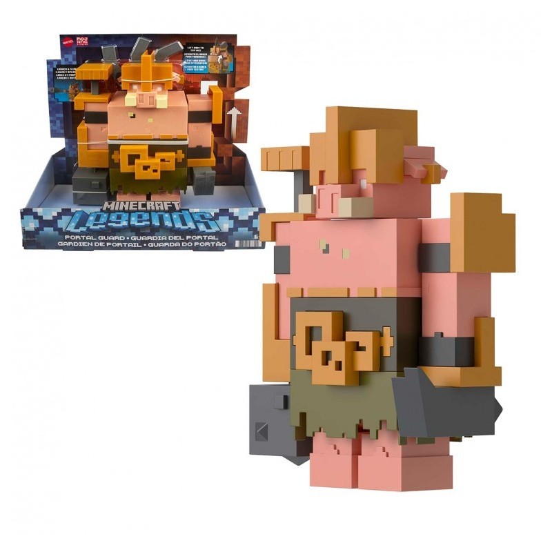 Figura Super Jefe Minecraft Legends Figura de acción Grande, Juguete +6 años Mattel GYR77 Figura Super Jefe Minecraft Legends Figura de acción Grande, Juguete +6 años Mattel GYR77