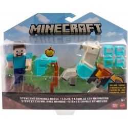 Minecraft Steve y Caballo...
