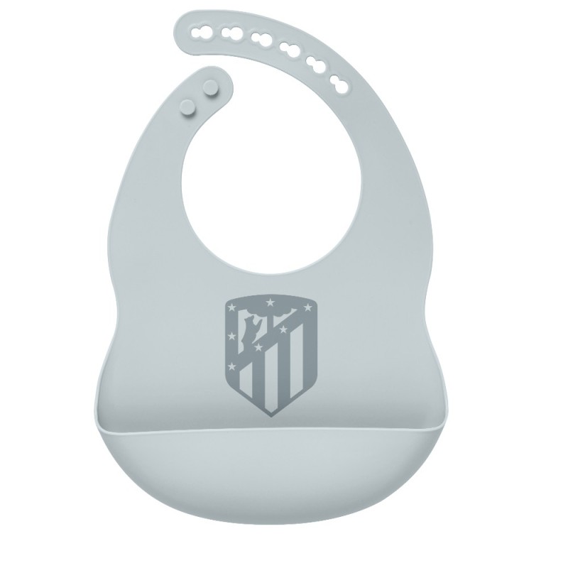 Babero Club Atlético Madrid silicona producto ofical Babero Club Atlético Madrid silicona producto ofical