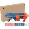Nerf, Lanzador Elite 2,0 Shockwave RD-15 de Nerf, 30 Dardos Nerf, Tambor rotatorio de 15 Dardos, Descarga a ráfaga