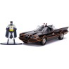 Coche Batmobil de la Serie de Batman de 1966 con figura de Batman escala 1:32 metal y piezas de plástico