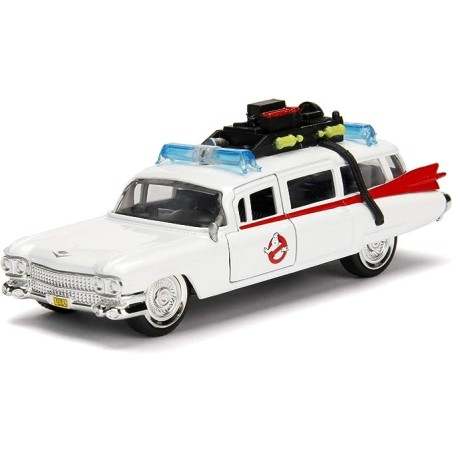 Coche película Cazafantasmas ECTO-1 escala 1:32 metal y piezas de plástico