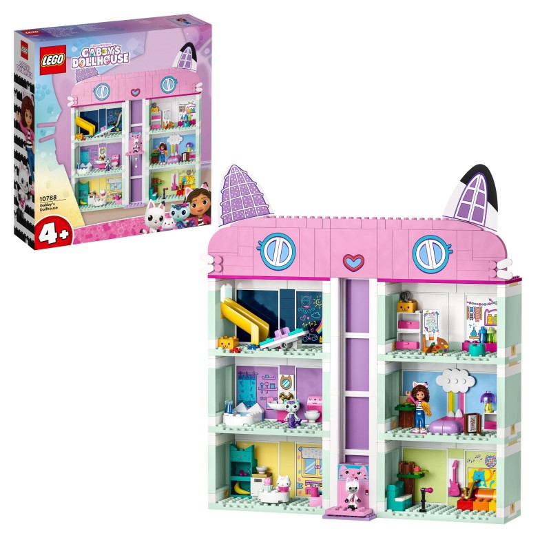 LEGO Gabby Casa de muñecas 23L10788 La Casa de Muñecas de Gabby edad apartir de 4+ numero de piezas 498 LEGO Gabby Casa de muñecas 23L10788 La Casa de Muñecas de Gabby edad apartir de 4+ numero de piezas 498