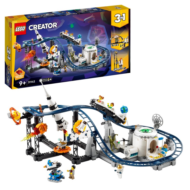 LEGO Creator 23L31142 Montaña Rusa Espacial edad apartir de 9+ numero de piezas 874 LEGO Creator 23L31142 Montaña Rusa Espacial edad apartir de 9+ numero de piezas 874