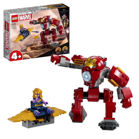 LEGO Super Heroes 23L76263 Hulkbuster de Iron Man vs. Thanos edad apartir de 4+ numero de piezas 66