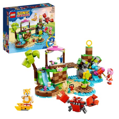 LEGO Sonic 23L76992 Isla de Rescate de Animales de Amy edad apartir de 7+ numero de piezas 388